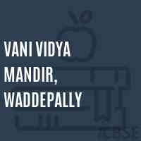 Vani Vidya Mandir, Waddepally Primary School Logo