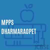 Mpps Dharmaraopet Primary School Logo