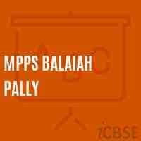 Mpps Balaiah Pally Primary School Logo