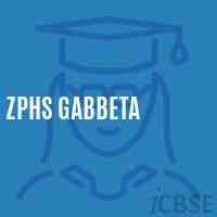 Zphs Gabbeta Secondary School Logo