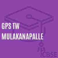 Gps Tw Mulakanapalle Primary School Logo