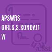 Apswrs Girls,S.Konda11 W High School Logo