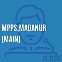 Mpps,Madanur (Main) Primary School Logo