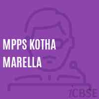 Mpps Kotha Marella Primary School Logo
