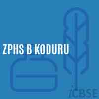 Zphs B Koduru Secondary School Logo