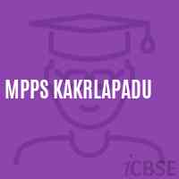 Mpps Kakrlapadu Primary School Logo