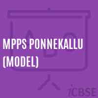 Mpps Ponnekallu (Model) Primary School Logo