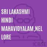 Sri Lakashmi Hindi Mahavidyalam,Nellore Middle School Logo