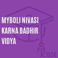 Myboli Nivasi Karna Badhir Vidya Middle School Logo