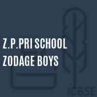 Z.P.Pri School Zodage Boys Logo