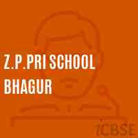 Z.P.Pri School Bhagur Logo