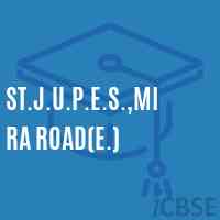 St.J.U.P.E.S.,Mira Road(E.) Middle School Logo