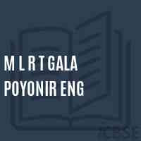 M L R T Gala Poyonir Eng Primary School Logo