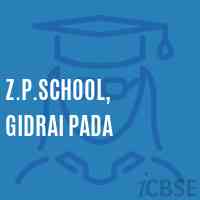 Z.P.School, Gidrai Pada Logo