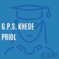 G.P.S. Khede Priol Primary School Logo
