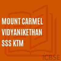 Mount Carmel Vidyanikethan Sss Ktm Senior Secondary School Logo