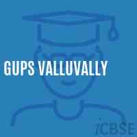 Gups Valluvally Middle School Logo