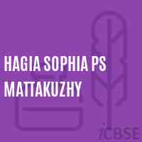 Hagia Sophia Ps Mattakuzhy School Logo