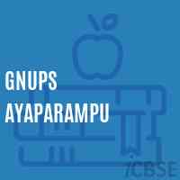 Gnups Ayaparampu Middle School Logo