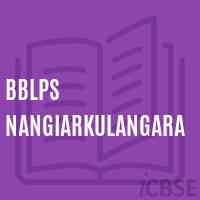 Bblps Nangiarkulangara Primary School Logo