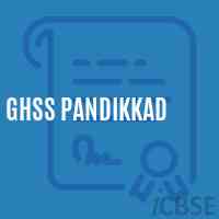 Ghss Pandikkad High School Logo