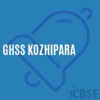 Ghss Kozhipara High School Logo