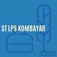 St Lps Kombayar Primary School Logo