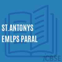 St.Antonys Emlps Paral Primary School Logo