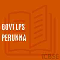 Govt Lps Perunna Primary School Logo