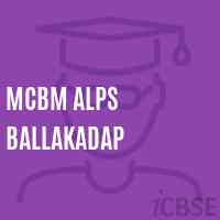 Mcbm Alps Ballakadap Primary School Logo