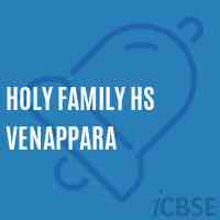 Holy Family Hs Venappara School Logo