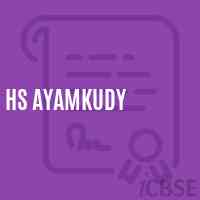 Hs Ayamkudy Secondary School Logo