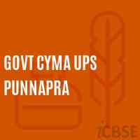 Govt Cyma Ups Punnapra Middle School Logo