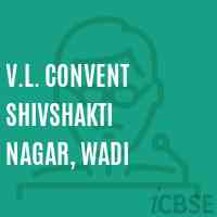 V.L. Convent Shivshakti Nagar, Wadi Middle School Logo