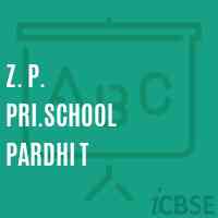 Z. P. Pri.School Pardhi T Logo