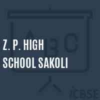 Z. P. High School Sakoli Logo