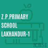 Z.P.Primary School Lakhandur-1 Logo