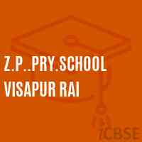 Z.P..Pry.School Visapur Rai Logo