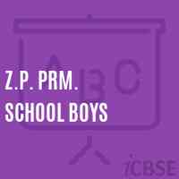 Z.P. Prm. School Boys Logo