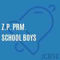 Z.P. Prm. School Boys Logo