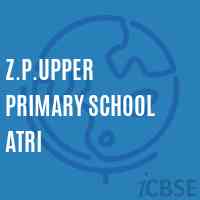Z.P.Upper Primary School Atri Logo