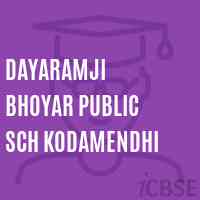 Dayaramji Bhoyar Public Sch Kodamendhi Primary School Logo