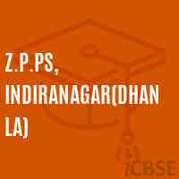 Z.P.Ps, Indiranagar(Dhanla) Primary School Logo