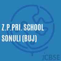 Z.P.Pri. School Sonuli (Buj) Logo