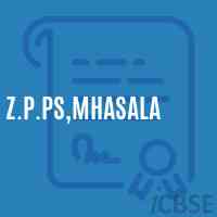 Z.P.Ps,Mhasala Primary School Logo