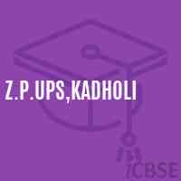 Z.P.Ups,Kadholi Primary School Logo