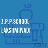 Z.P.P.School Lakshmiwadi Logo