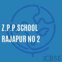Z.P.P.School Rajapur No 2 Logo