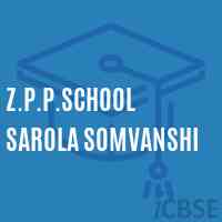 Z.P.P.School Sarola Somvanshi Logo