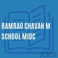 Ramrao Chavan M School Midc Logo
